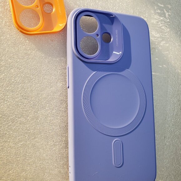 ESR MagSafe Soft Case Lavander Blue Clear Cloud Series For Iphone 16 Regular - Picture 7 of 11